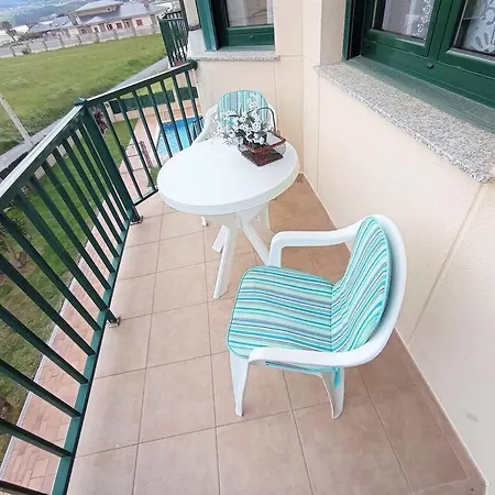 Playa Catedrales Con Piscina Y Terraza Lejlighed *