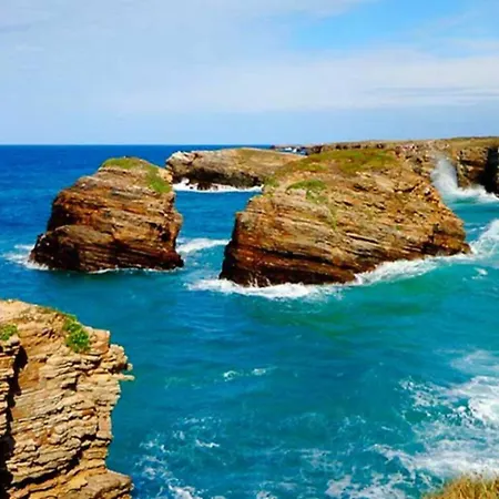Playa Catedrales Con Piscina Y Terraza * Barreiros